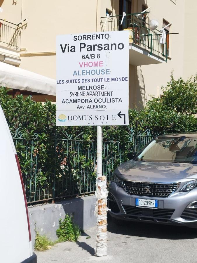 Domus Sole Bed and Breakfast Sorrento Exteriör bild